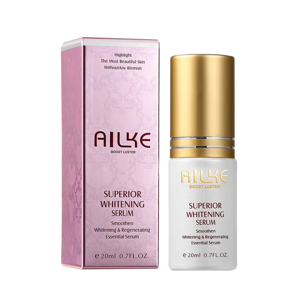 AILKE White Rose Whitening Face Care Set – Hyaluronic Acid, Anti-Wrinkle & Dark Spot Reduction