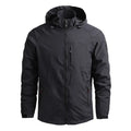 Men's Hooded Hiking Jacket – Waterproof Windbreaker