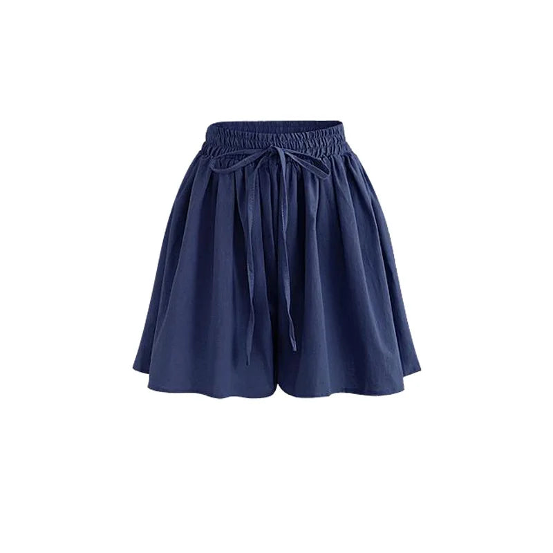 Women's High Waist Chiffon Shorts – Loose Casual Summer Slacks | M–6XL