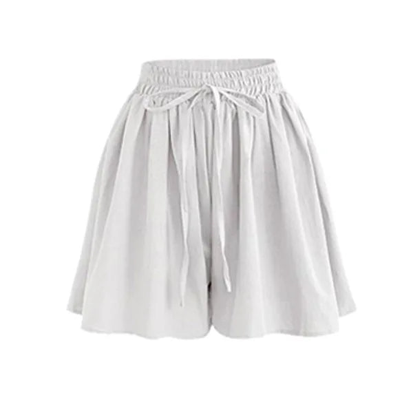 Women's High Waist Chiffon Shorts – Loose Casual Summer Slacks | M–6XL