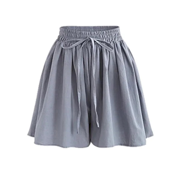 Women's High Waist Chiffon Shorts – Loose Casual Summer Slacks | M–6XL