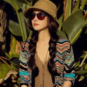 Bohemian Straw Sun Hat – Beach & Travel Panama Style
