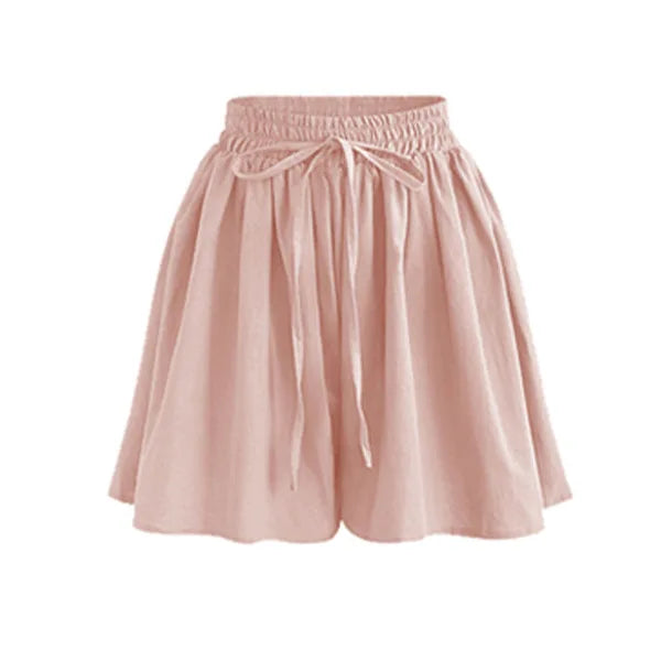 Women's High Waist Chiffon Shorts – Loose Casual Summer Slacks | M–6XL