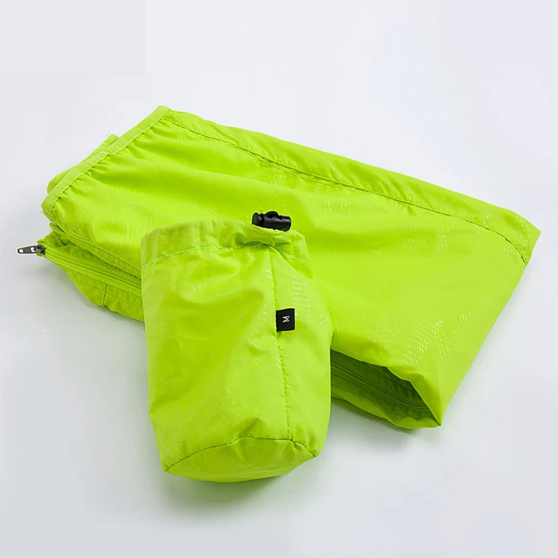 Waterproof Rain Jacket – Men & Women | Quick-Dry Windbreaker with Sun Protection & Pocket