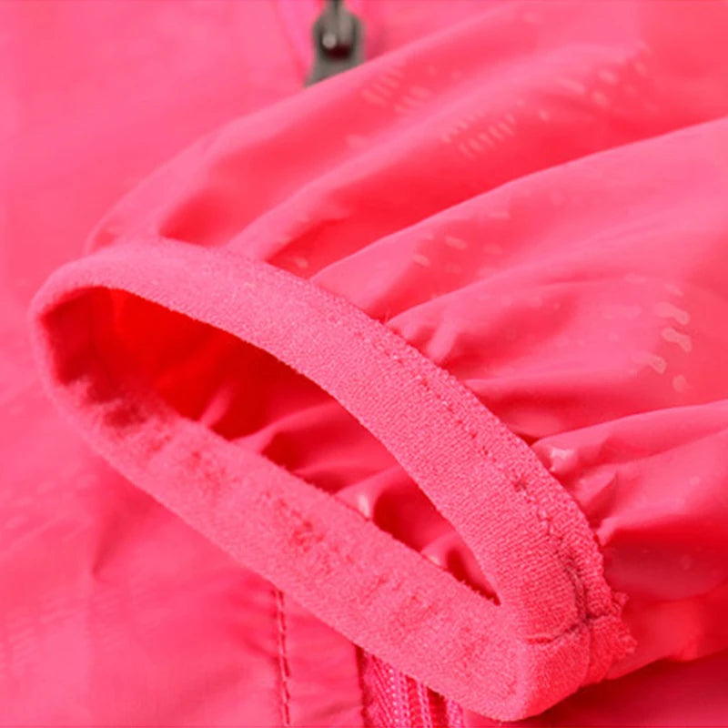 Waterproof Rain Jacket – Men & Women | Quick-Dry Windbreaker with Sun Protection & Pocket