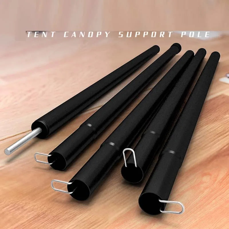 18-Piece Adjustable Tent Pole Set – Camping Tarp & Shelter Support