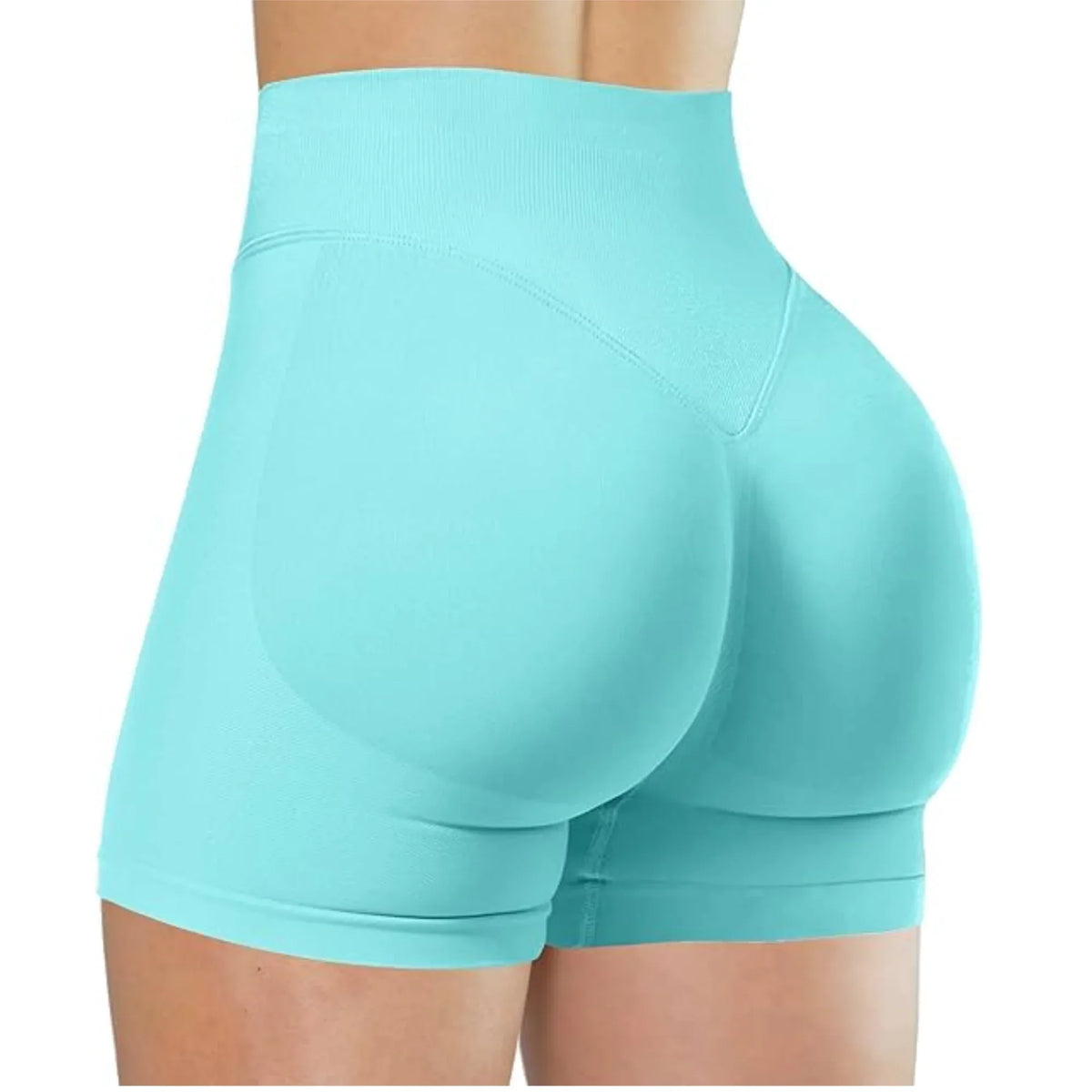 Women's Seamless High Waist Gym Shorts – Butt Lifting Yoga & Cycling Sports Shorts | S–XL