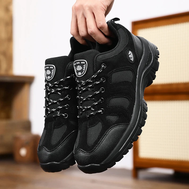 Men's Anti-Slip Hiking Sneakers — Breathable Outdoor Shoe