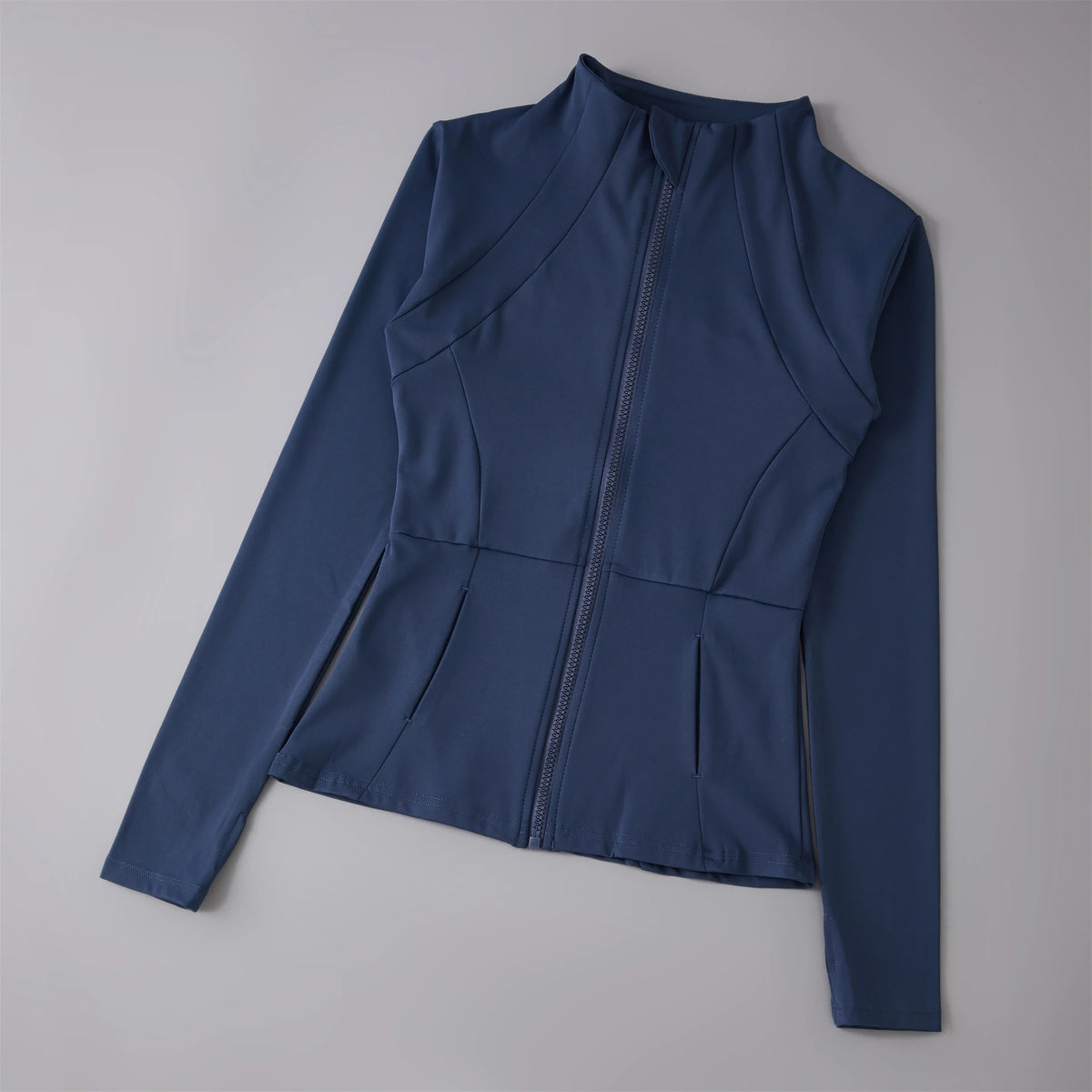 Women's Sports Windbreaker Jacket – Yoga Running Long Sleeve Sweatshirt | S–XL
