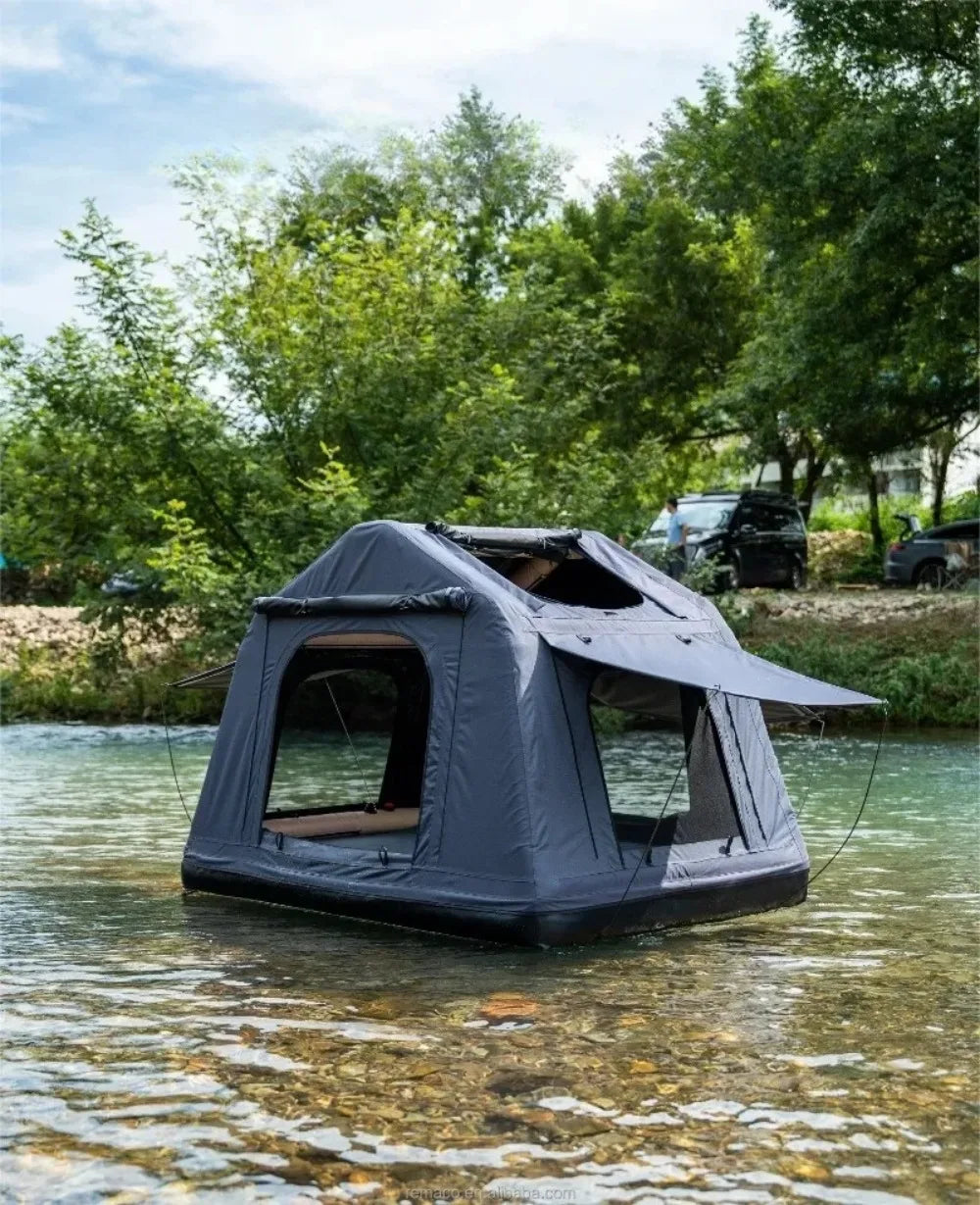 Large Space Air Column Inflatable Roof Tent – Quick-Setup Glamping Tent for Outdoor Camping