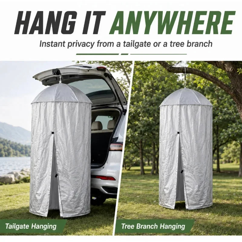 Portable Changing & Shower Tent – Waterproof Outdoor Privacy Shelter