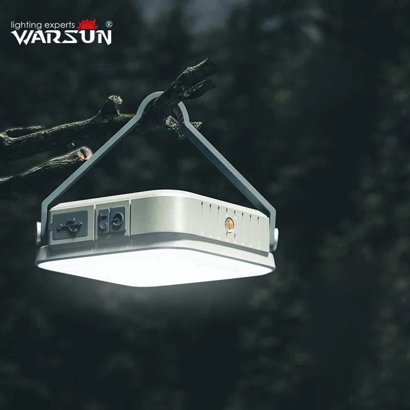Warsun CP36 Camping Hanging Light — 800LM, Dual Colour, Rechargeable | Portable Outdoor & Work Light