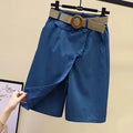 Women's High Waist Wide Leg Culotte Shorts – Korean Fashion Casual Shorts | M–XXXL