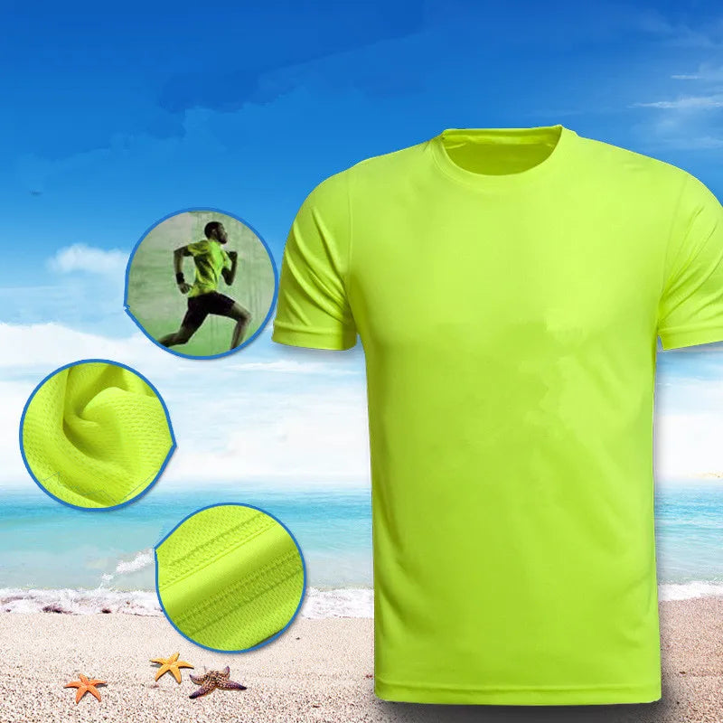 Men's Quick-Dry Sport T-Shirt – Lightweight Gym & Running Top (S–4XL)