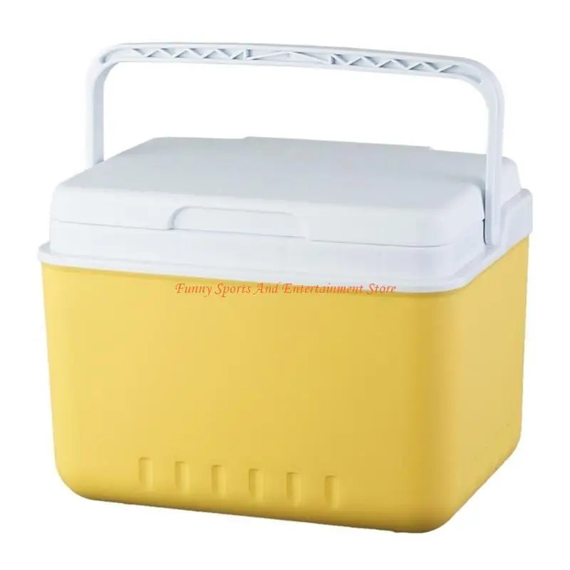 6L Insulated Camping Ice Box Cooler – Compact Car & Outdoor Ice Chest