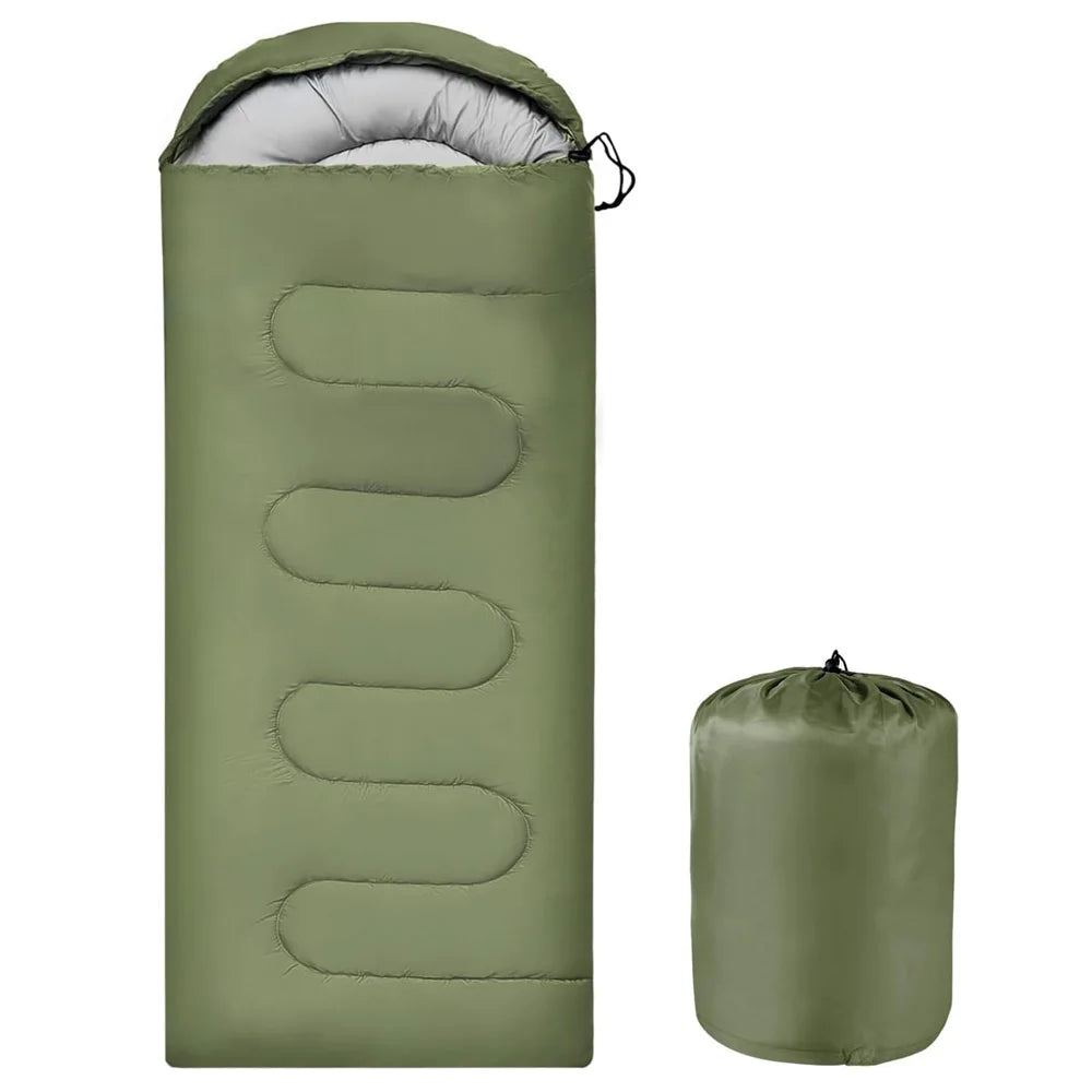 4-Season Waterproof Envelope Sleeping Bag