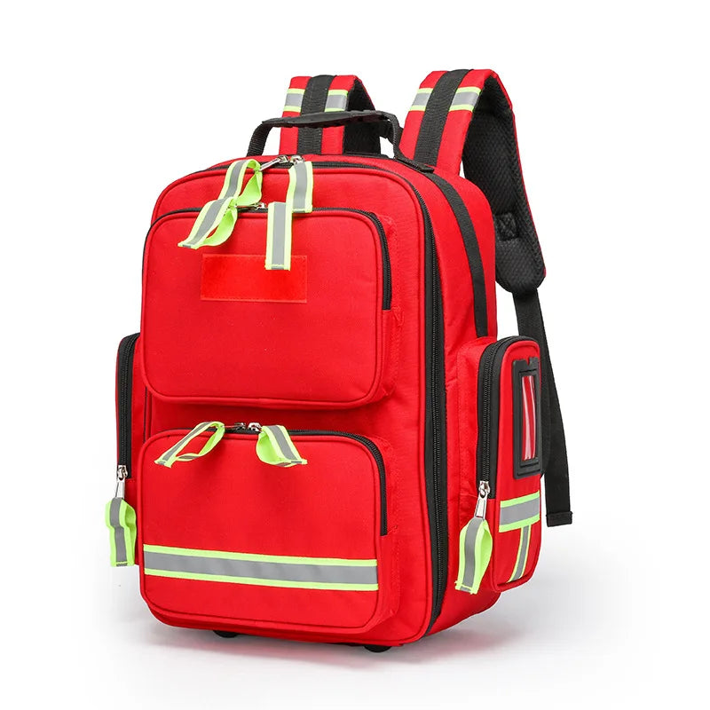 Large Capacity Emergency First Aid Backpack – Waterproof Outdoor Survival Kit Bag
