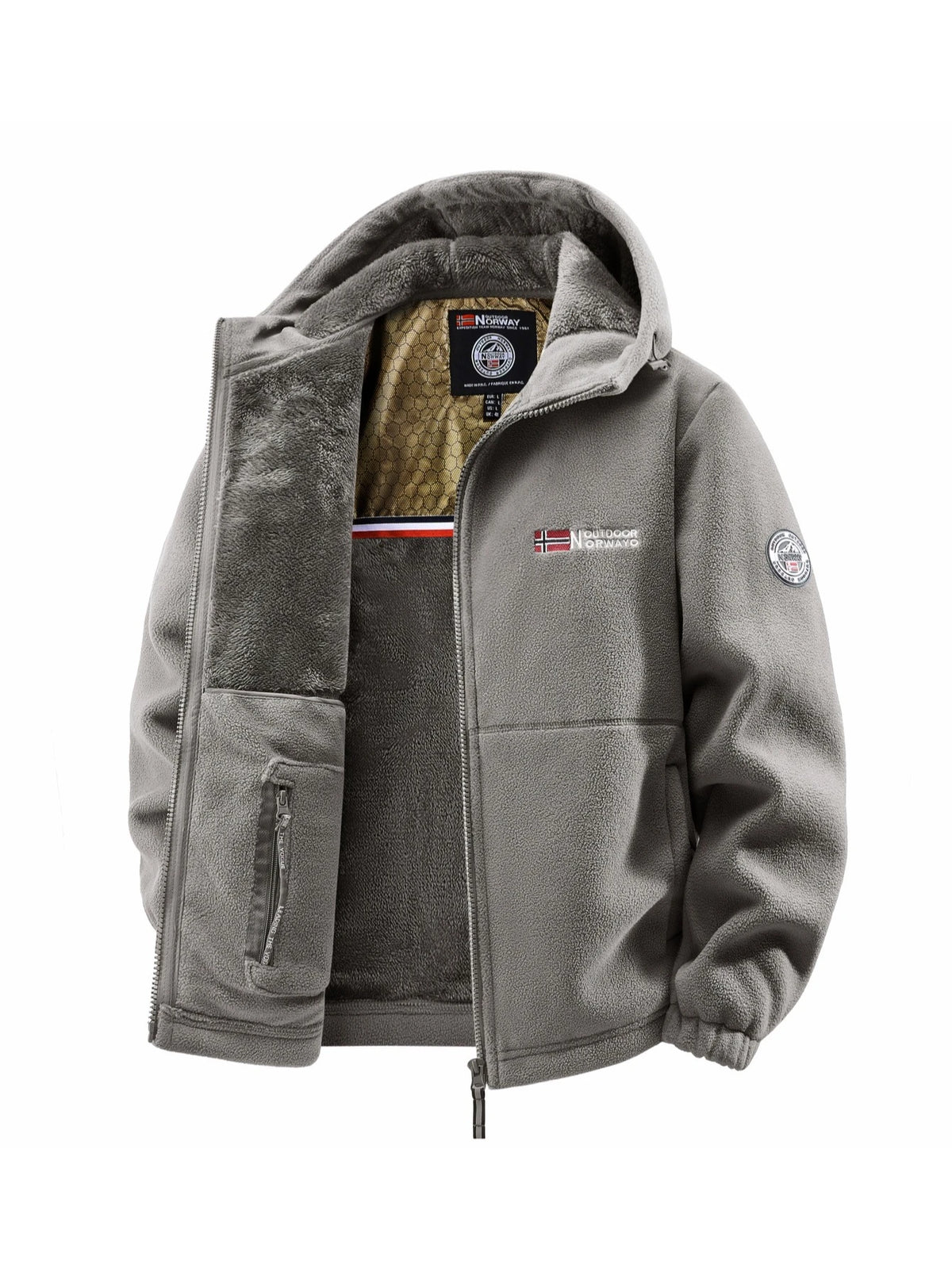 Men's Hooded Winter Jacket – Versatile Outdoor & Streetwear