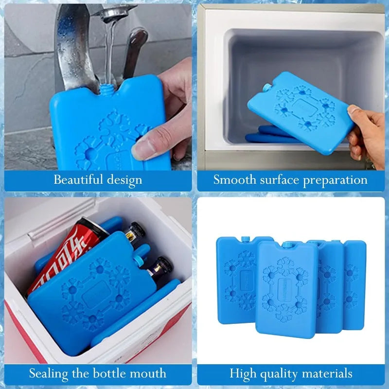 Reusable Freezer Ice Cooling Pack | Long-Lasting Cooling for Camping & Food Storage