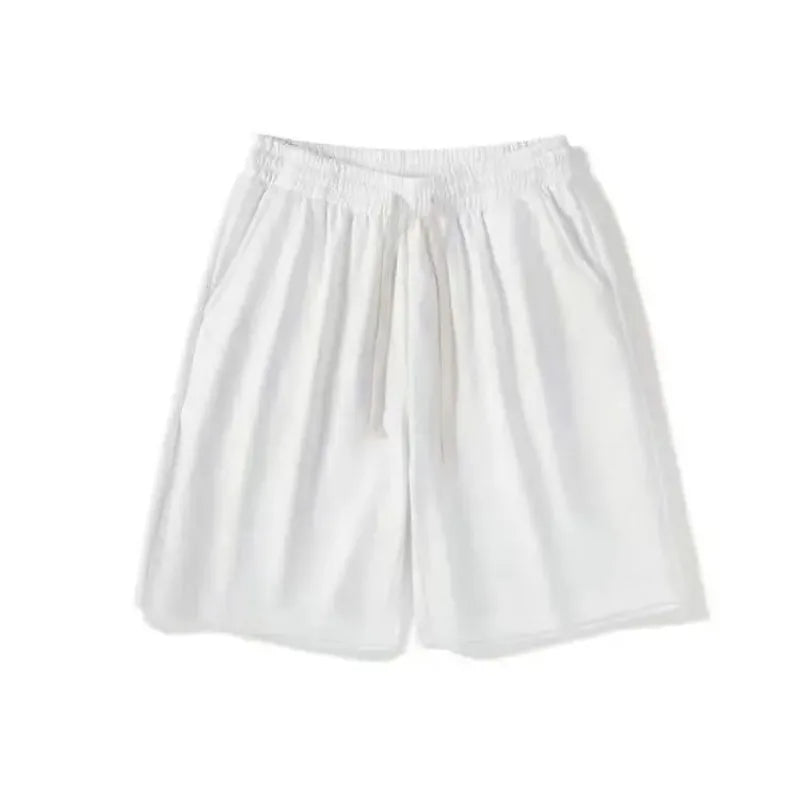 Men's & Women's Fitness Casual Shorts — 4-Season, Drawstring, Appliqué Detail | Sport & Leisure Shorts