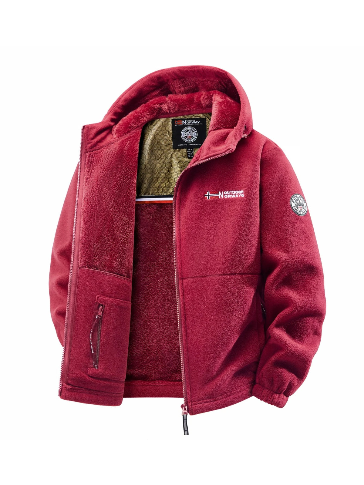 Men's Hooded Winter Jacket – Versatile Outdoor & Streetwear