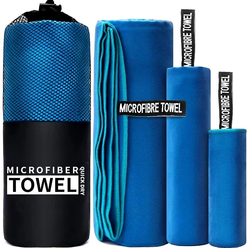 Quick-Drying Sports Towel 40x80cm – Compact Microfibre Towel for Camping, Gym & Beach