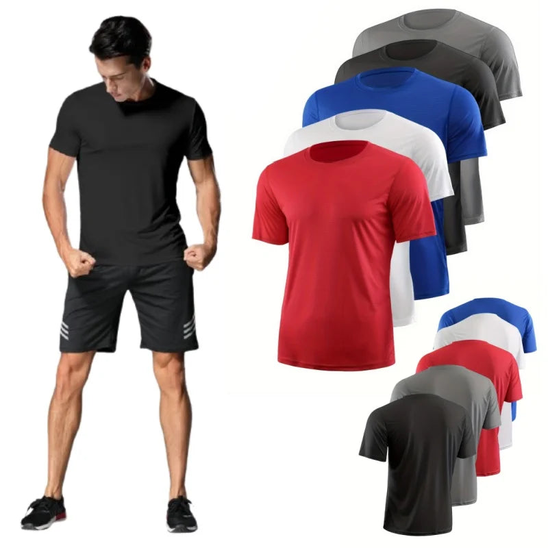 Men's Quick-Dry Sport T-Shirt – Lightweight Gym & Running Top (S–4XL)