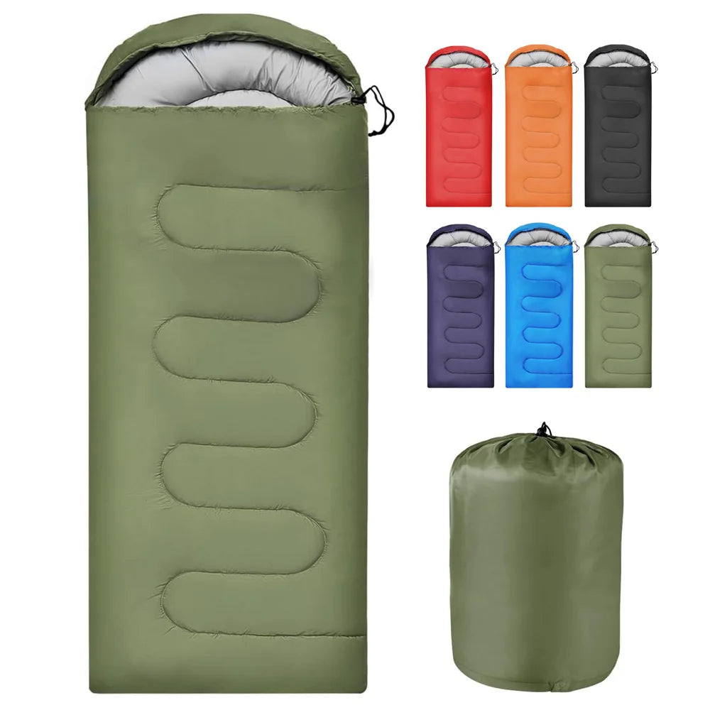 4-Season Waterproof Envelope Sleeping Bag