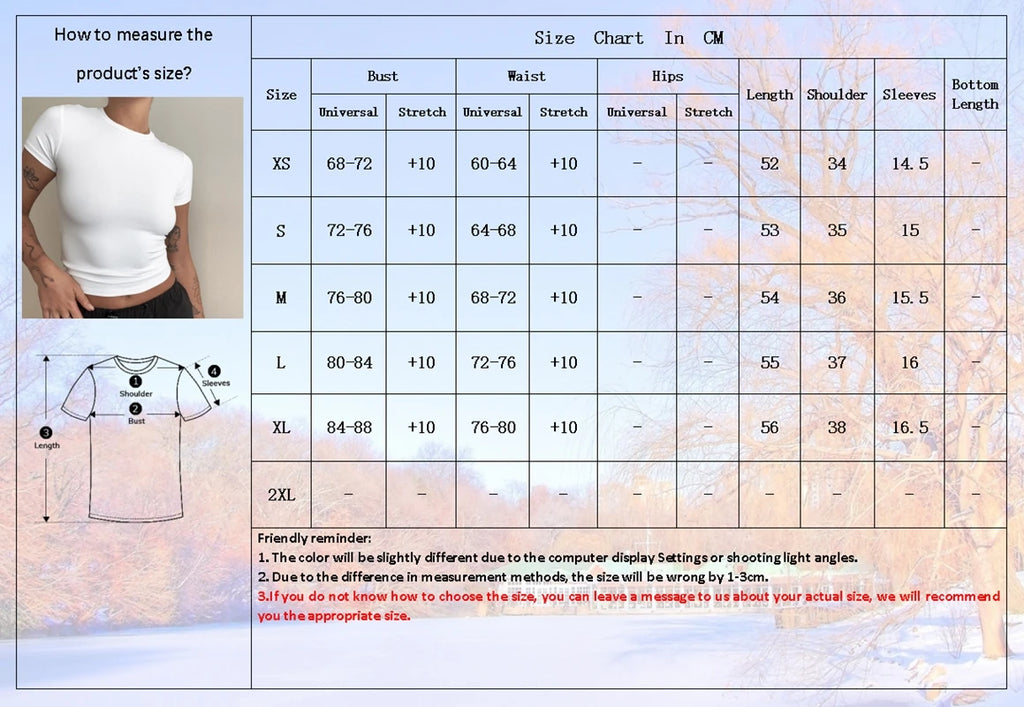 Women's Slim Fit Knitted T-Shirt – Short Sleeve O-Neck Sporty Tee | XS–XL