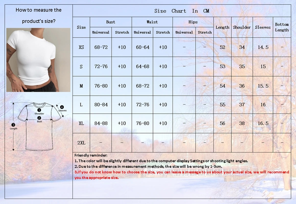 Women's Slim Fit Knitted T-Shirt – Short Sleeve O-Neck Sporty Tee | XS–XL