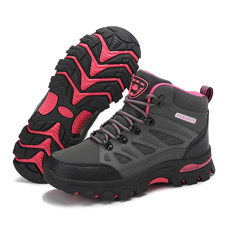 Women's Waterproof Hiking Ankle Boots – Non-Slip Trail & Mountain Climbing Shoes | EU 35–42