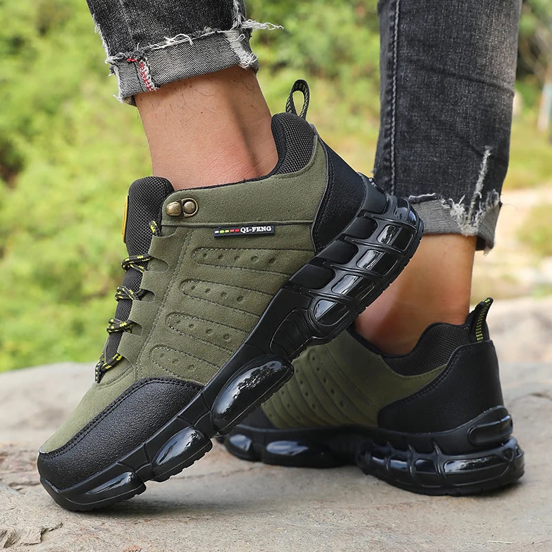 Men's Hiking Sneakers — Anti-Slip Breathable Outdoor Shoe