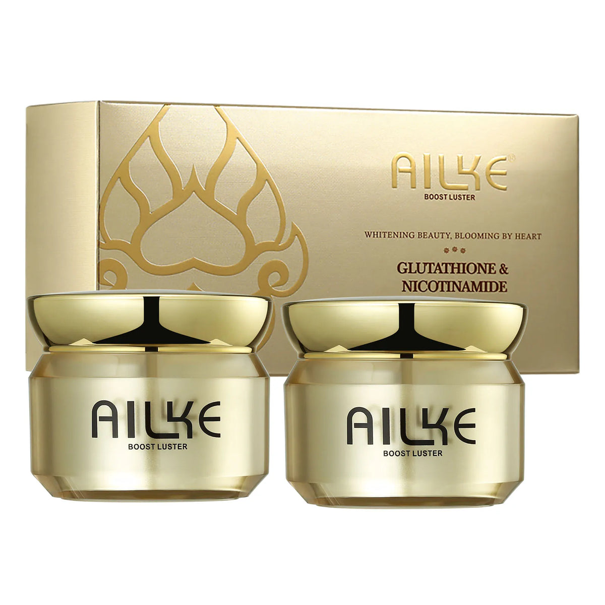 AILKE Glutathione Whitening Face Care Set – Dark Spot & Freckle Correcting Skincare | All Skin Types