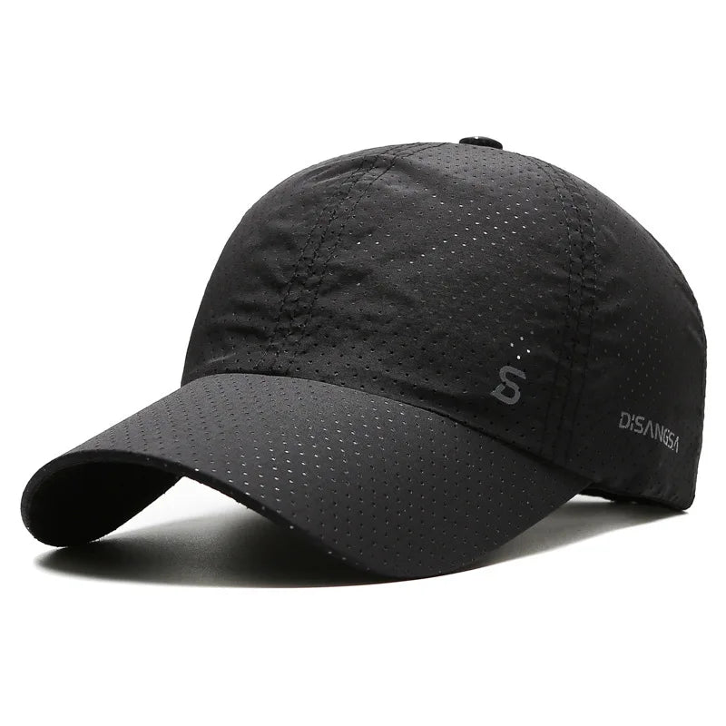 Quick-Dry Outdoor Sun Hat – UV Protection Baseball Cap for Hiking & Camping