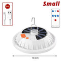 LED Camping Lantern with Remote Control & Power Bank — Solar/USB Rechargeable, Waterproof
