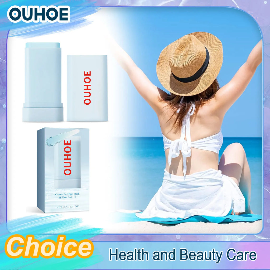SPF 50 Sunscreen Stick for Oily Skin