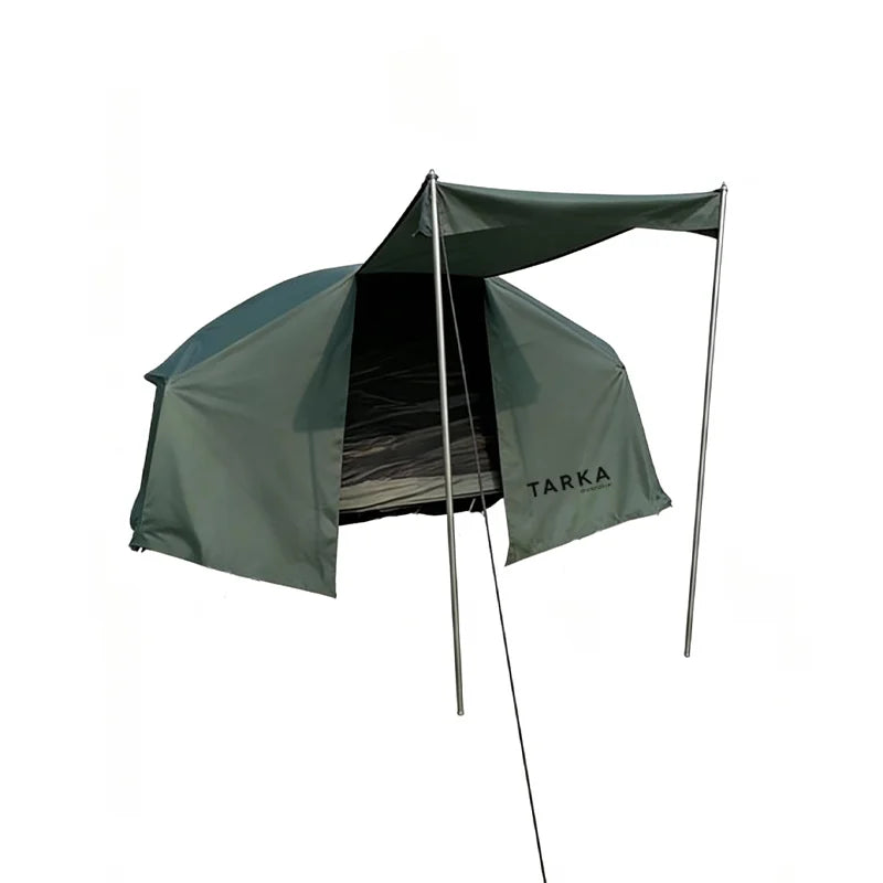 Single Person Camping Cot Tent with Mosquito Net – Detachable Inner & Outer Tent