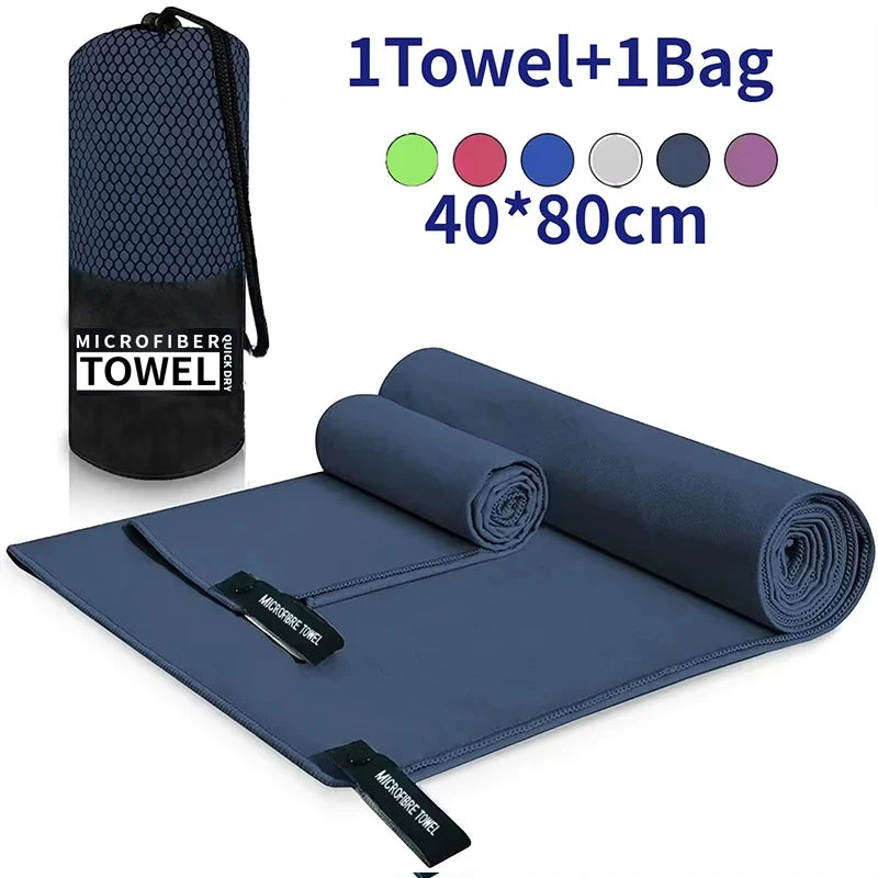 Quick-Drying Sports Towel 40x80cm – Compact Microfibre Towel for Camping, Gym & Beach