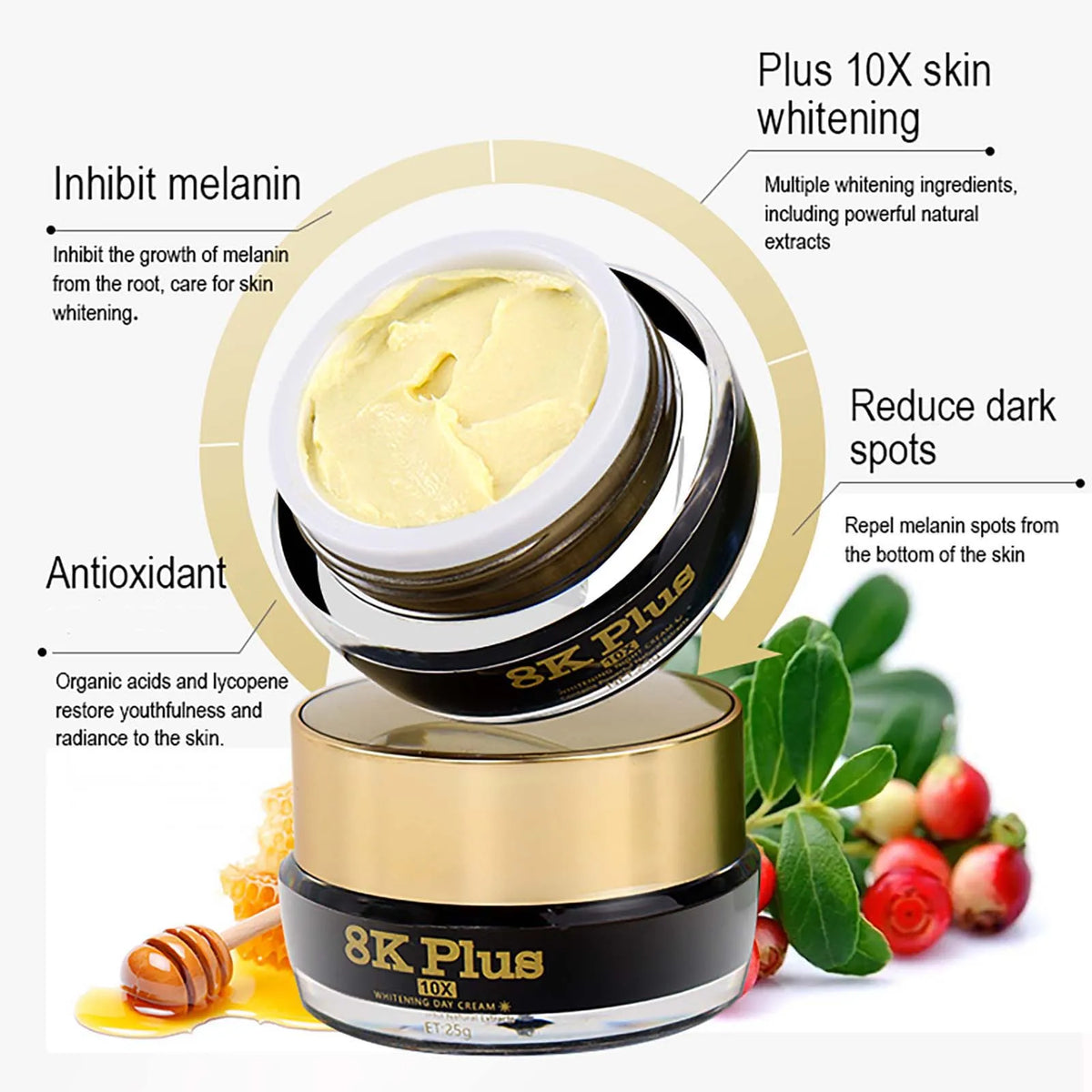 AILKE Brightening & Freckle-Removal Skin Care Kit – Quinoa, Serum & Cream Set