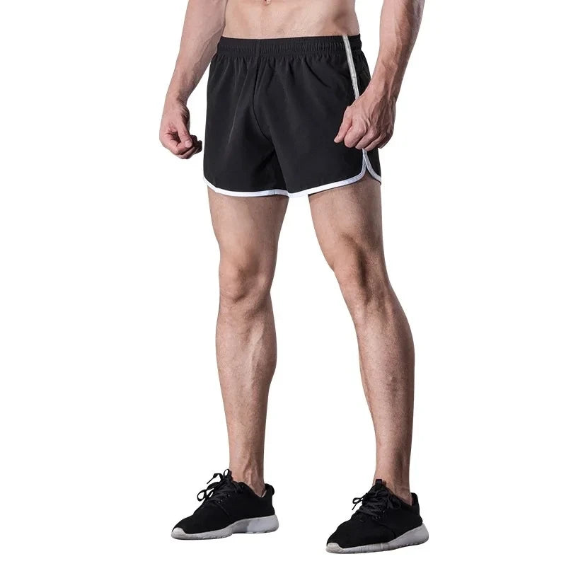 Men's Breathable Swim Shorts — Low Waist, Quick-Dry Microfibre | Beachwear & Swimwear