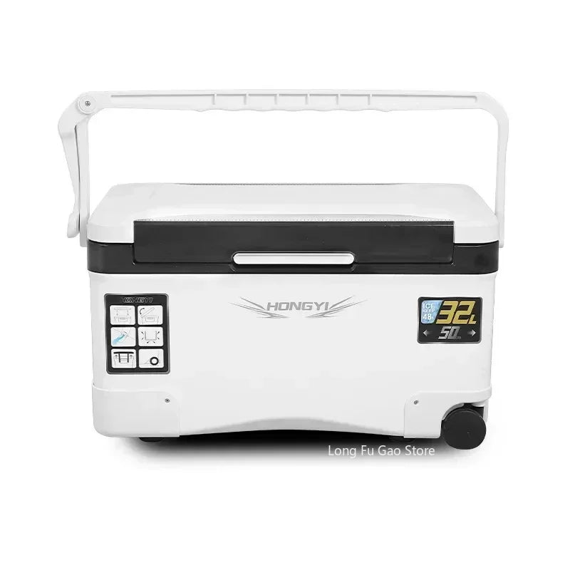 Fishing Ice Box Cooler with Wheels – Heavy-Duty Insulated Fishing Refrigerator | 10L–70L