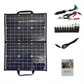 40W Foldable Solar Panel – Portable 18V Monocrystalline Charger for Car, Boat, Caravan & Camping