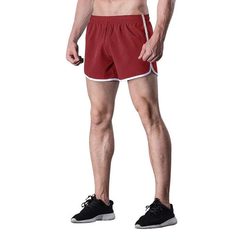 Men's Breathable Swim Shorts — Low Waist, Quick-Dry Microfibre | Beachwear & Swimwear