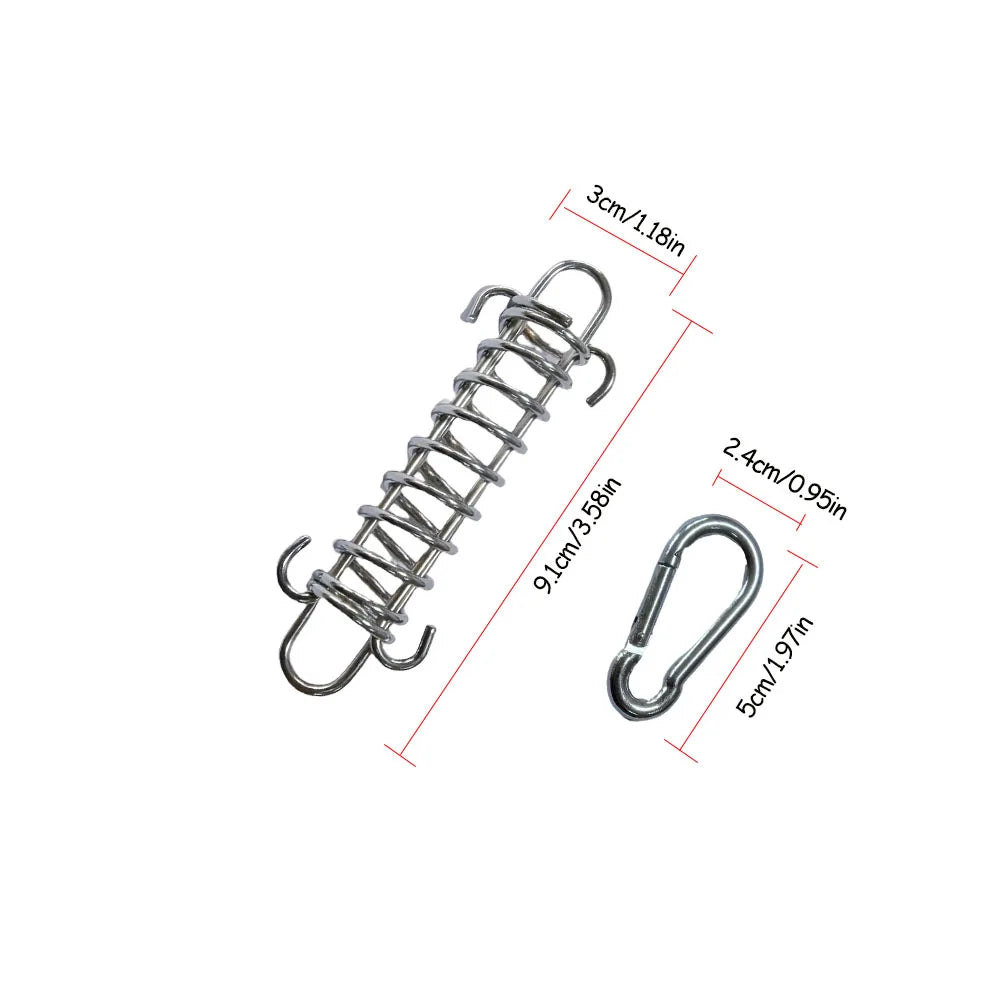 Camping Tent Accessories Kit | Wind Cord, Stakes, Carabiner Clips & More