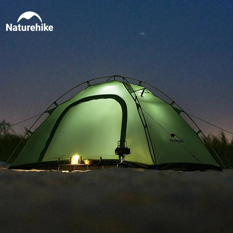 Naturehike 2026 Ultralight 2-Person Camping Tent – Mosquito-Proof & Quick Setup