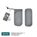 Ultralight Mummy Sleeping Bag Liner – Single Person Travel & Camping Liner
