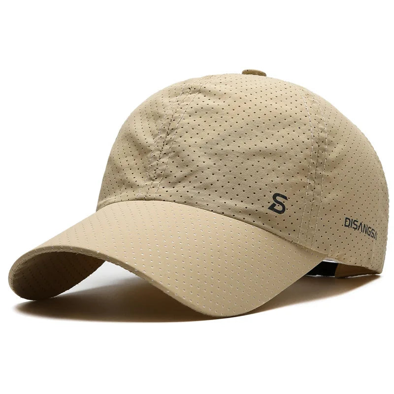 Quick-Dry Outdoor Sun Hat – UV Protection Baseball Cap for Hiking & Camping
