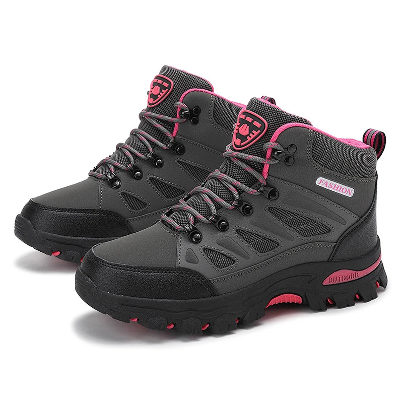 Women's Waterproof Hiking Ankle Boots – Non-Slip Trail & Mountain Climbing Shoes | EU 35–42