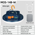 MOSLIGHTING Rechargeable Camping Lantern — 600LM/800LM, Dual Colour, Power Bank | Tent Lamp & Emergency Light