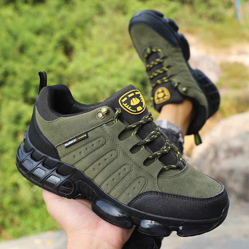 Men's Hiking Sneakers — Anti-Slip Breathable Outdoor Shoe